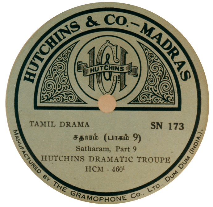 Hutchins Record, Hutchins & Co., Madras