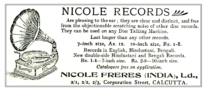 Nicole Records, Nicole Freres (India), Ltd.,