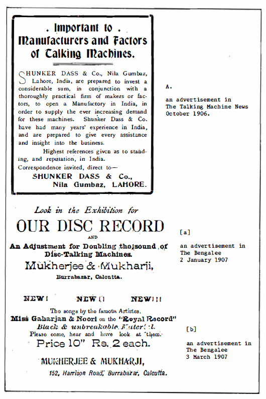Advertisement, Royal Record, 1906