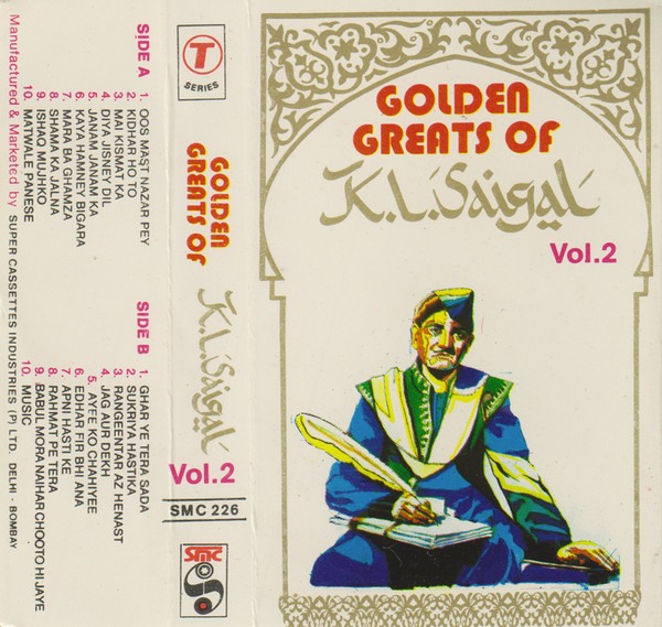 Golden Greats of K.L. Saigal, Vol. 2 Cassette