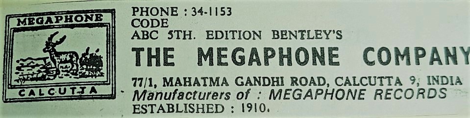 The Megaphone Company, Calcutta The Megaphone Company, Calcutta