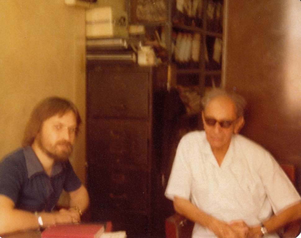 Michael Kinnear, Rustomjee D. Sethna, Ruby Record Co. Office, July 1978