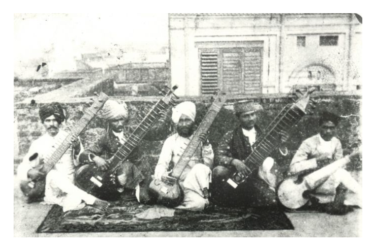 Enayat Khan, Imdad Khan & Wahid Khan, c. 1910
