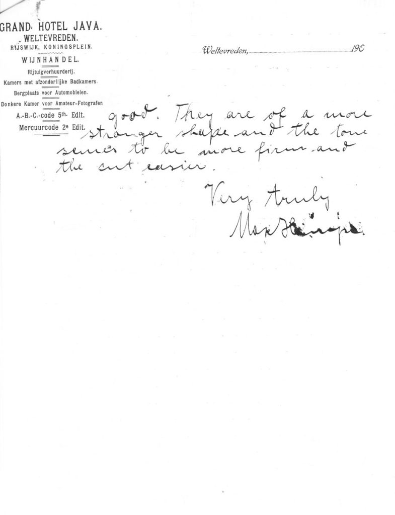 Endnote Files from Article, Max Hampe and Arthur Spottiswoode Clarke