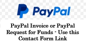 PayPal Invoice or PayPal Request for Funds