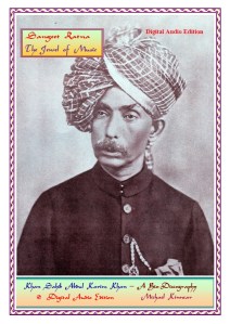 Sangeet Ratna, The Jewel of Music, Khan Sahib Abdul Karim Khan,